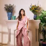 Asymmetric Linen Pants