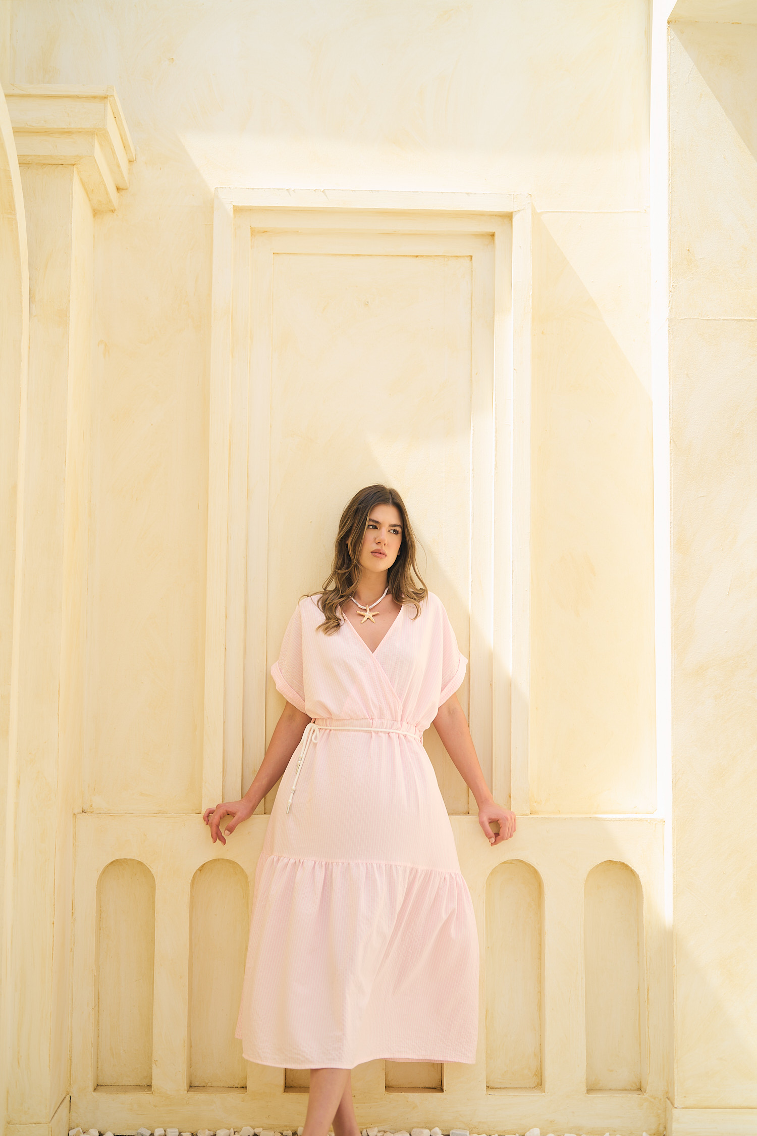 BTS01773.jpg Striped Dress - Image 1