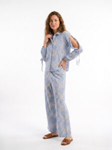 Linen Striped Pants - Image 2