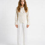 Cross Striped Blouse