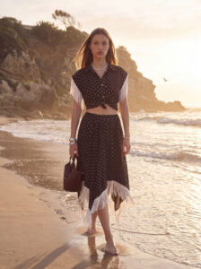 Summer Polka Dots Top