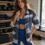 Printed Linen Blouse